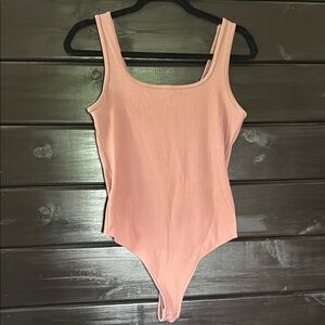 Abercrombie & Fitch Ribbed Tank Bodysuit